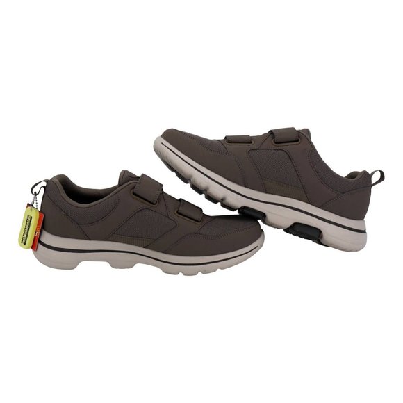 Skechers Mens Gowalk 5 Wistful Sneakers Gray Walking Low Top Comfort 104E New